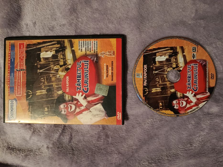 DVD ORIGINAL „Zâmbetul clovnului” – StrikeMedia – 2006 – film indian