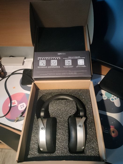HIFIMAN HE400se – Căști Planar Magnetice Audiophile – Stare Excelentă -Full box