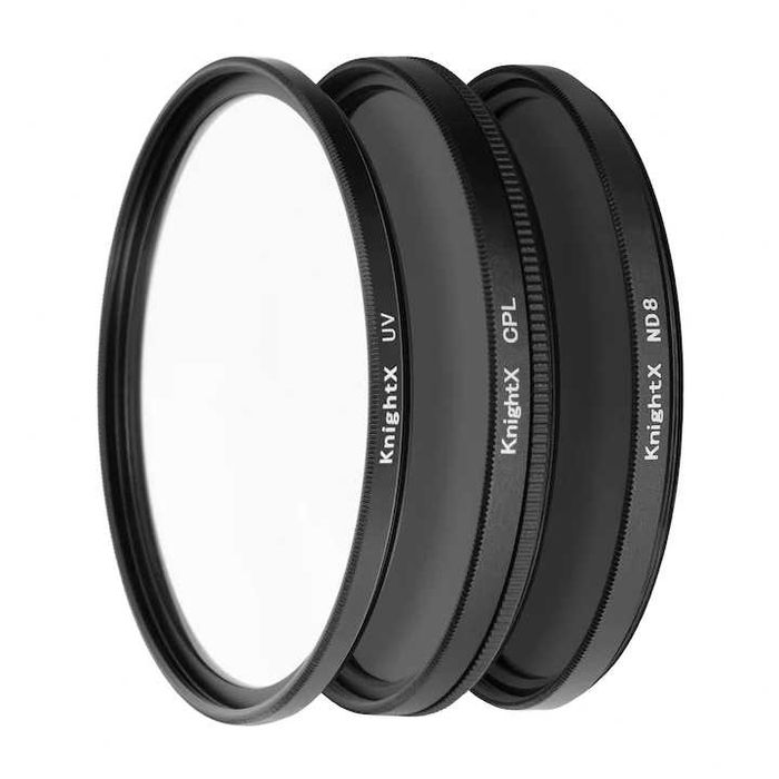 DSLR Nikon D3300 + Obiectiv Nikon DX VR AF-P 18-55 mm + set filtre