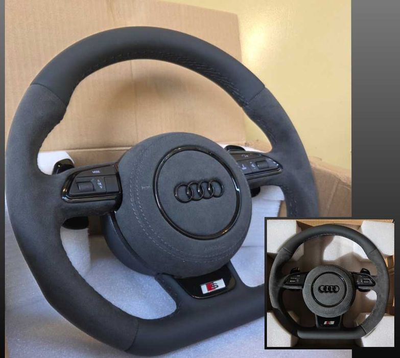 Волан Audi A3 A4 A5 A6 A7 A8 Q3 Q5 Q7 Ауди А6 S-line рязан с алкантара