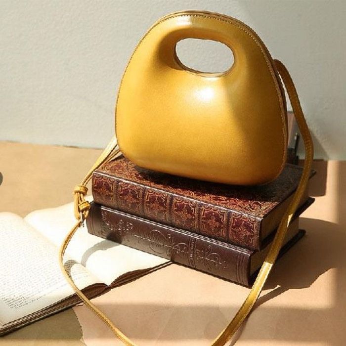 Сумка Yellow Vegan Leather