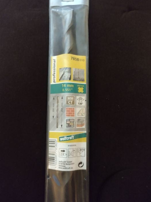 Spiral beton 14 mm SDS Wolfcraft /NOU