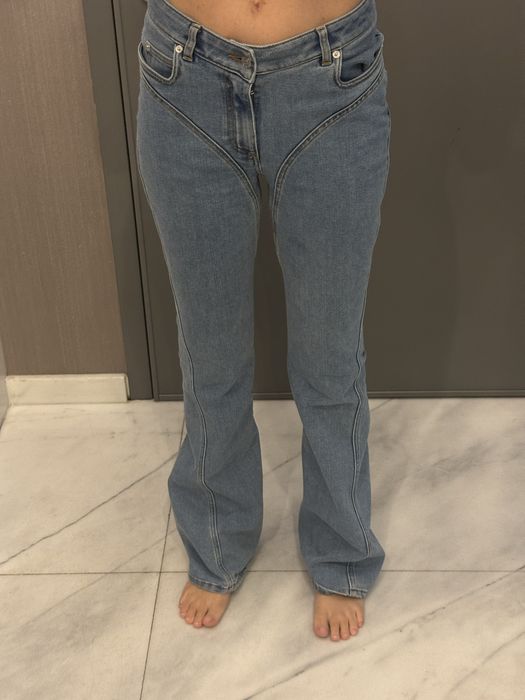 Дънки чарълстон MUGLER