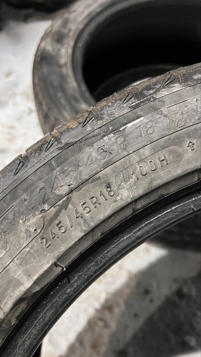 245/45/18 Мишлен липучка