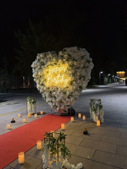 Marry me день рождения оформление