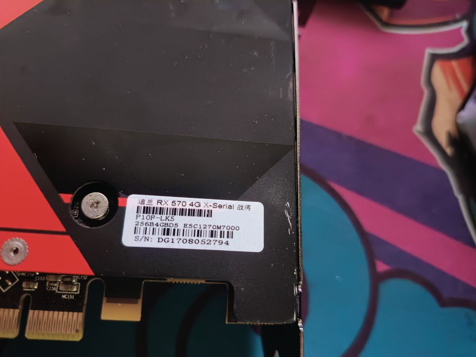 Видеокарта Dataland  Rx 570 4GB