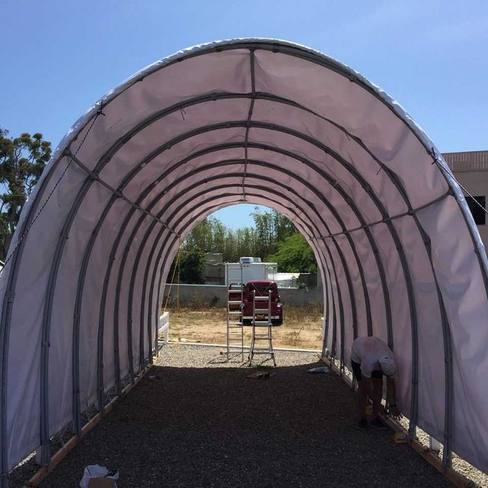 Платнище покривало брезент за предпазване, различни размери, с халки