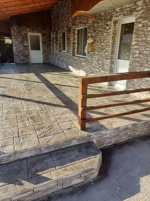 Beton Amprentat Decorativ