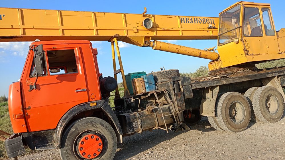 Автокран 25т китай, камаз