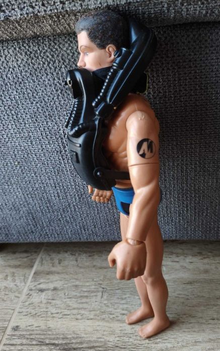 Titlu: Action Man 1993 Hasbro „Diver” – vintage, articulat, stare bună