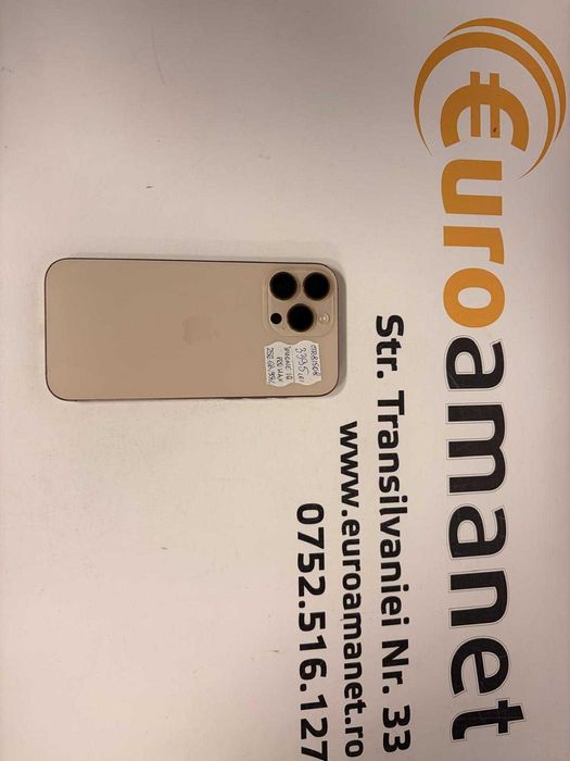 Telefon iPhone 16 Pro Max, 256GB, 5G, Desert Titanium bat.95% -T-