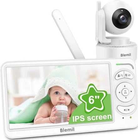 Monitor video pentru bebeluși Blemil, ,vedere nocturnă automată,