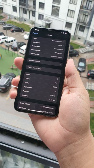 Iphone XS Max 256 gb / CHN/A 2ta sim