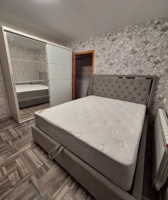 Кровать дауспальная с матрасом Аскона