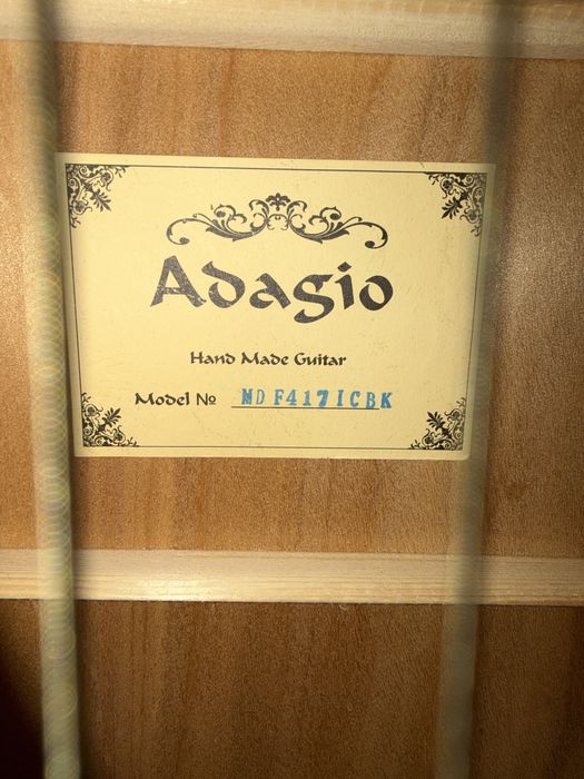 гитара акустика Adagio MD-F4171CBK