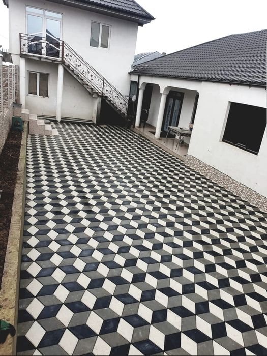 Fabrica ti singuri pavaj ul la un pret redus   matrite pavele forme materiale constructi antic travertin romb meserias casa gradina scule unelte alei