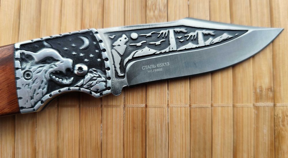 Сгъваем джобен нож Орел / Вълк