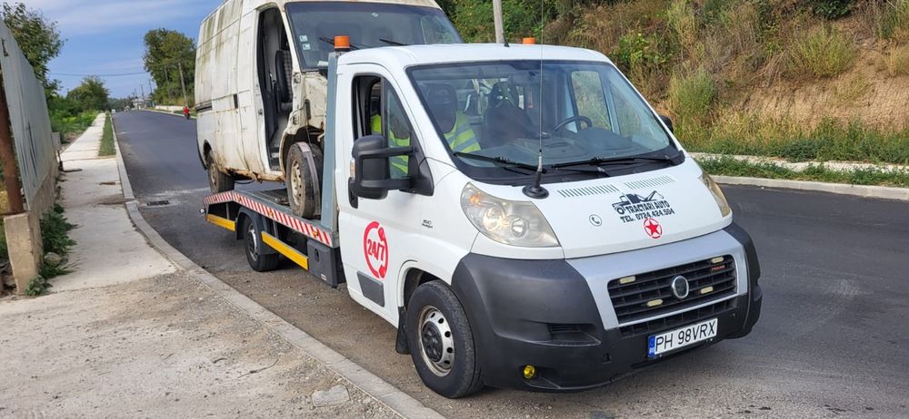 Tractări auto Ploiești 24/7