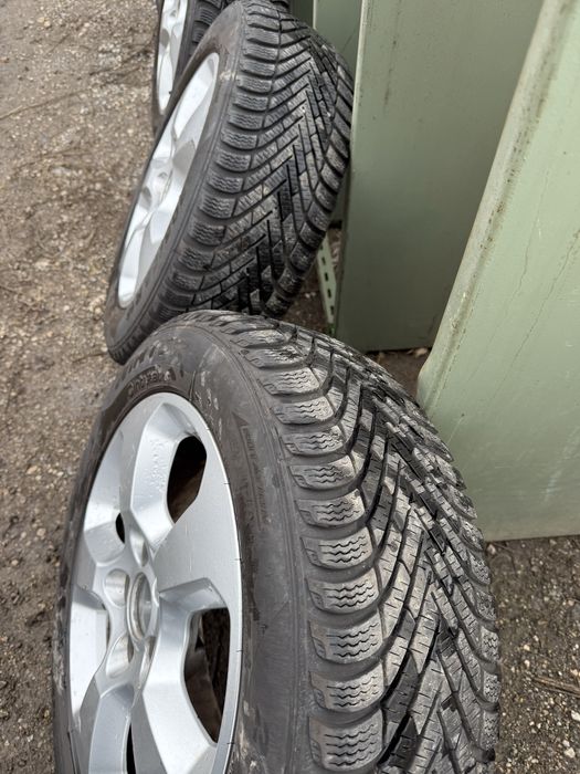 16 5х110 джанти със зимни гуми