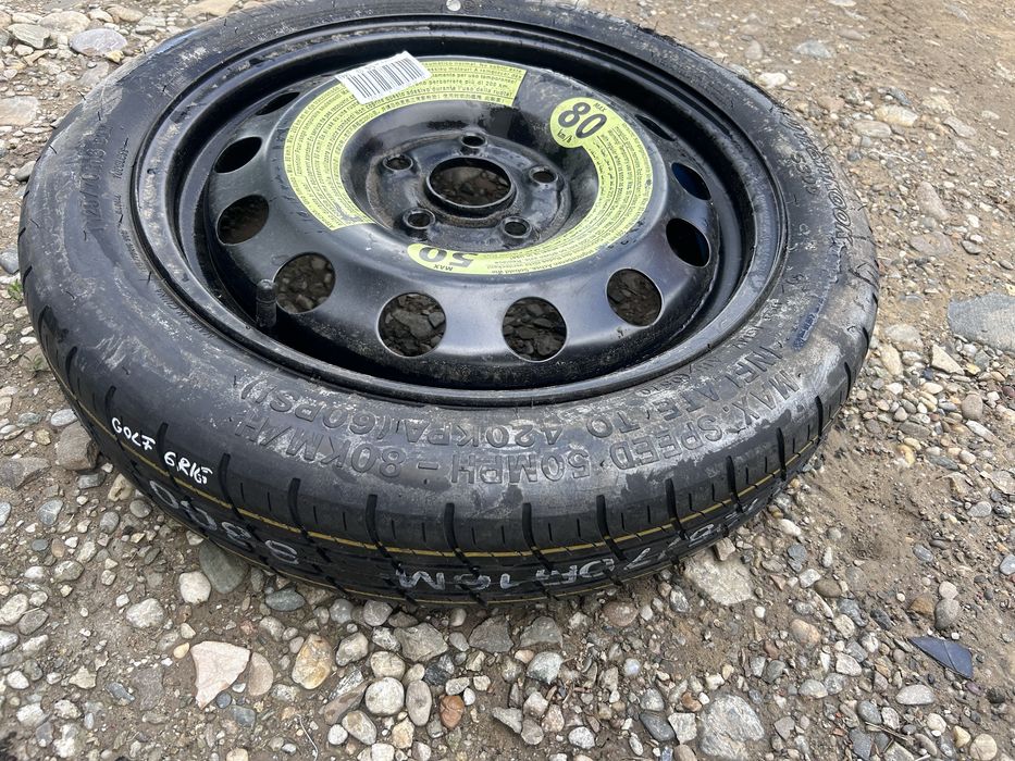 Roata rezerva vw,audi,skoda slim t125 70 r16