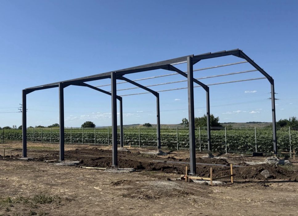 Vând hala structura metalică la super ofertă de preț