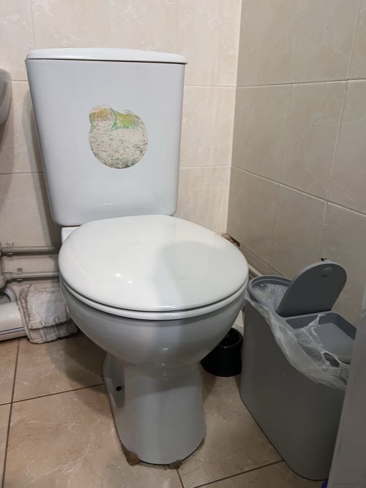 Унитаз  в рабочем состоянии