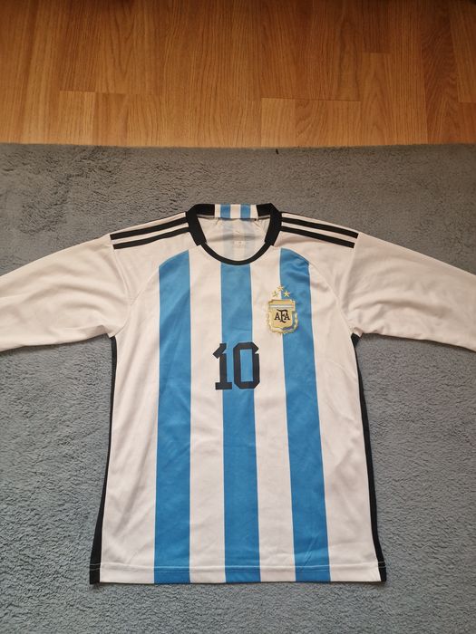 Tricou Argentina Lionel Messi #10 – Mânecă lungă