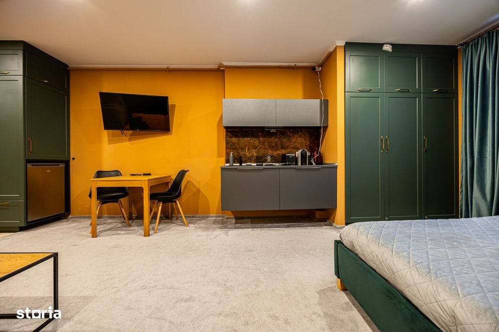 Garsonieră premium în inima Poienii Brașov |Nuba | Design interior