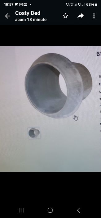 Cupla Perrot mama tata 6 toli cu filet pentru vidanja mutare directa î