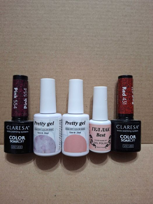 Комплект гел лакове
