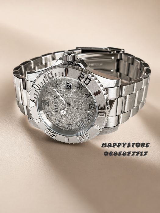 INVICTA Swiss Diamond Silver 40 mm women, Инвикта нов дамски часовник