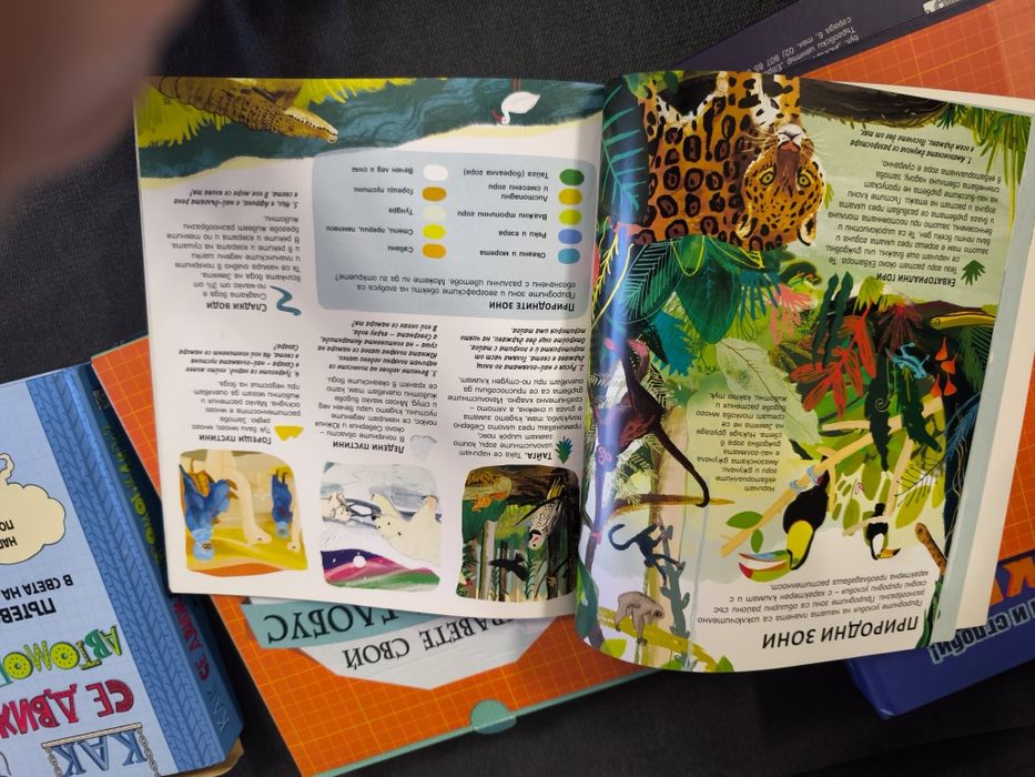 Комплект книги и елементи за сглобяване