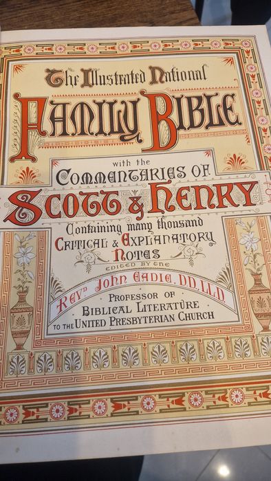 Se vinde biblie din 1905