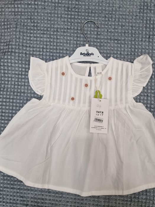 Белое платье хлопок