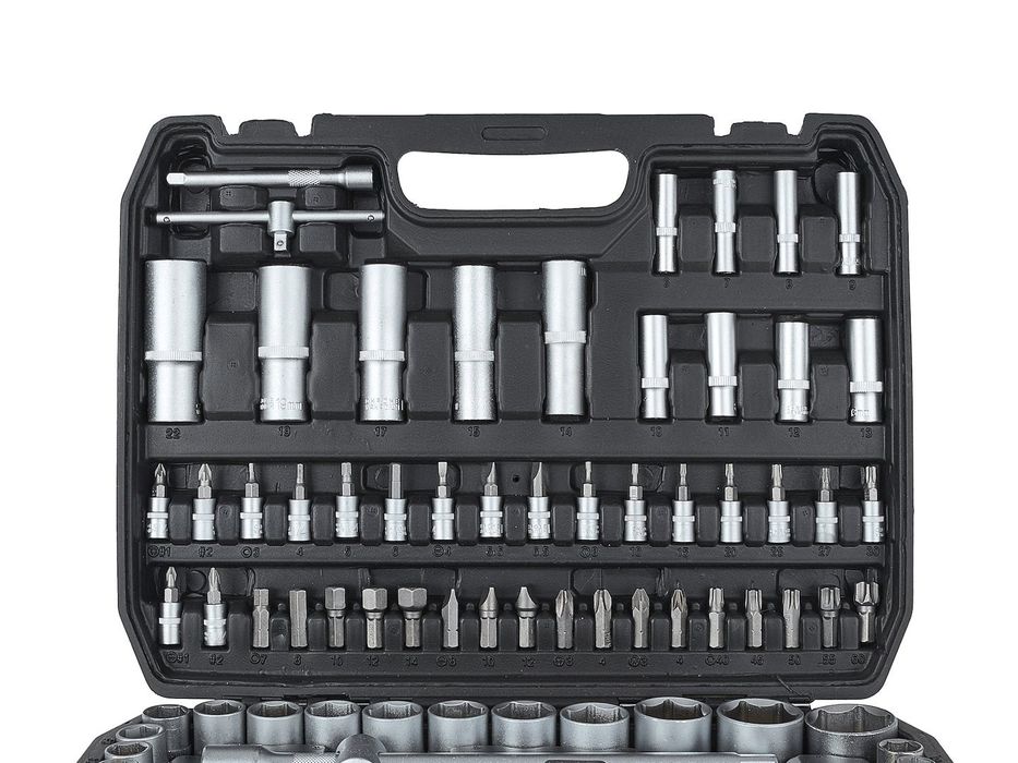 Комплект инструменти 108 части 1/4", 1/2" keltin