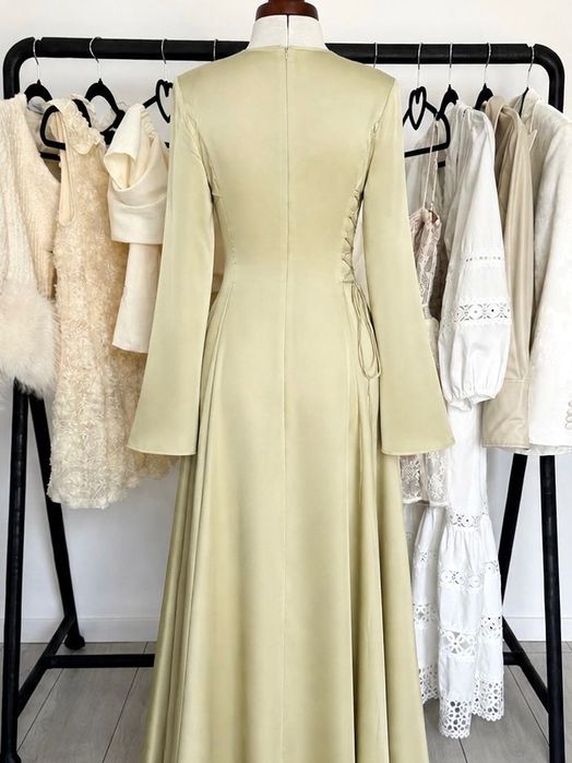 Rochie Verde Pastel