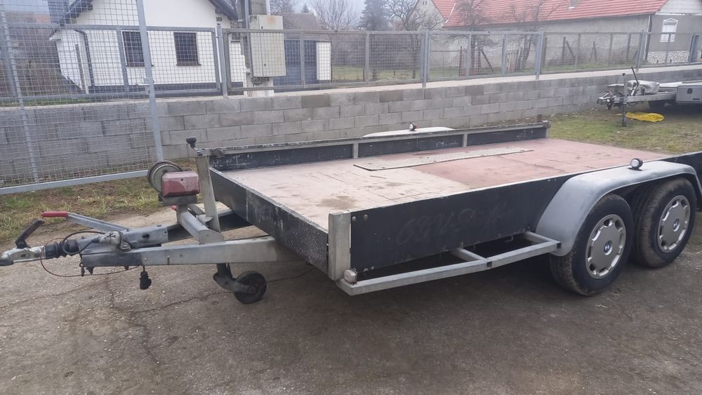 Remorca 2500kg platforma trailer utilaje