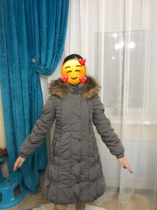 Зимний женский пуховик