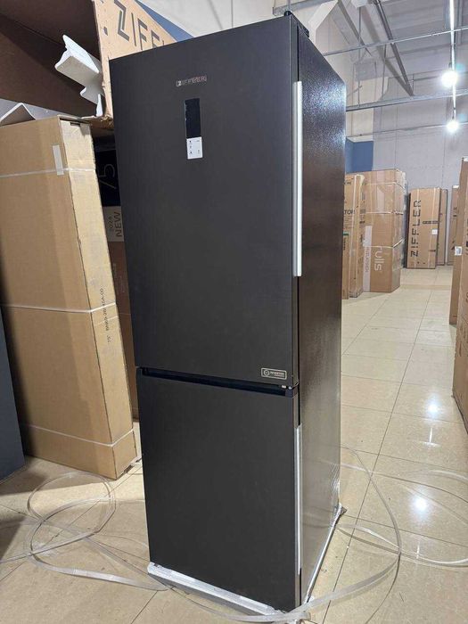 Холодильник ZIFFLER RF-BF-409/400DI No Frost Inverter MetalCooling