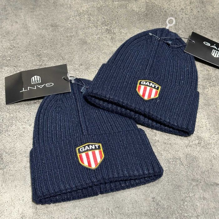 Зимни шапки беание гант gant  beanie маркови шапки зимни gant