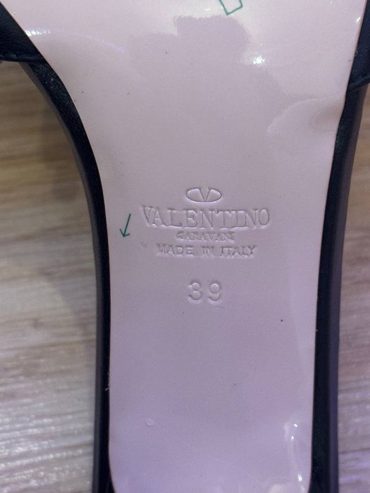 Мюли на каблуке valentino