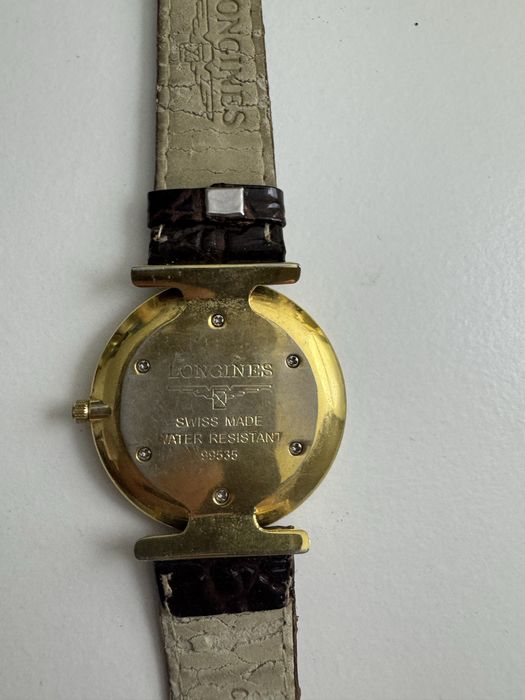 Ceas Longines Vintage De Aur 99535, Cuir Veritable