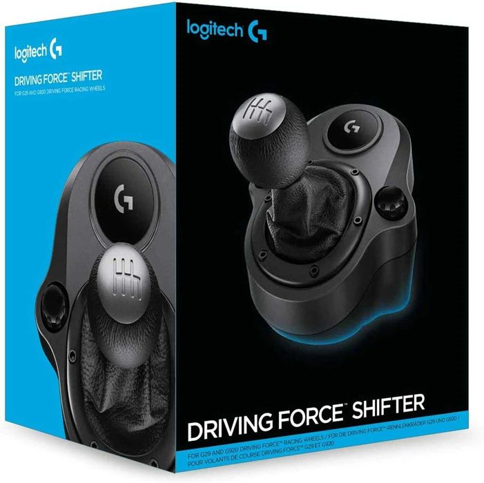 Logitech G923 + Driving Force Shifter