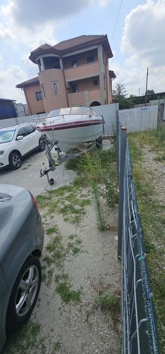 Salupa / barca ROCCA  cu motor EVINRUDE 150CP + peridooc cu role