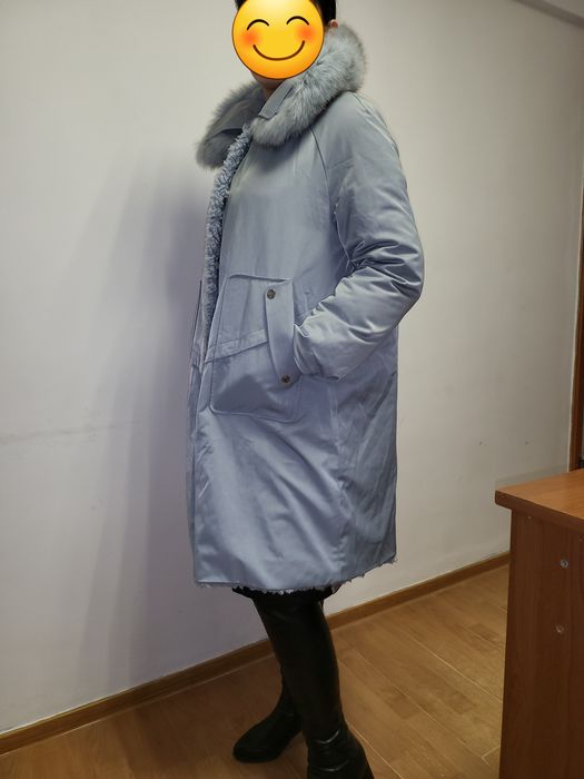 Пуховик двусторонний