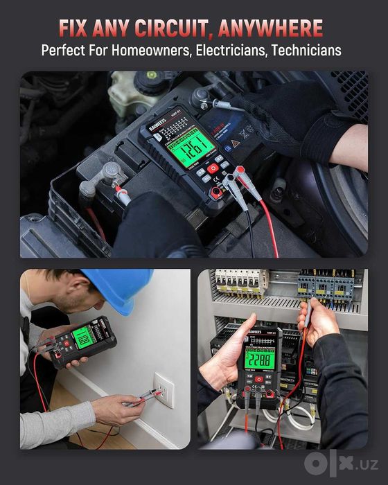 KAIWEETS Digital Multimeter Wire Tracer Kit with NCV Voltmeter