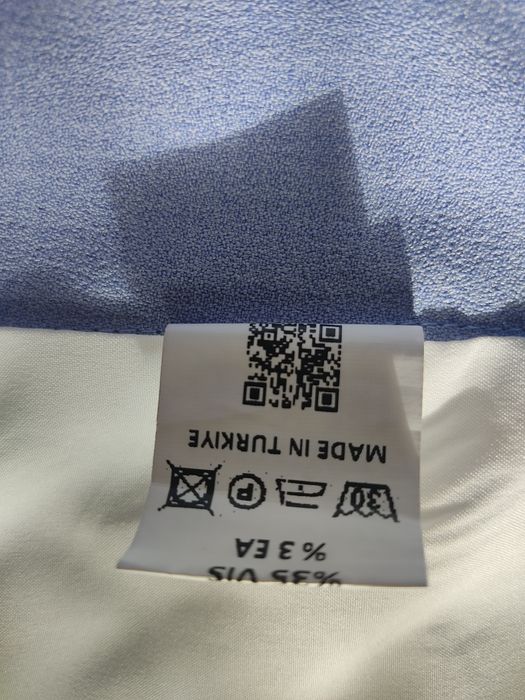 женский голубой  пиджак