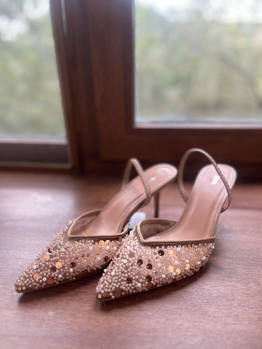 Туфли мюли ZARA новые