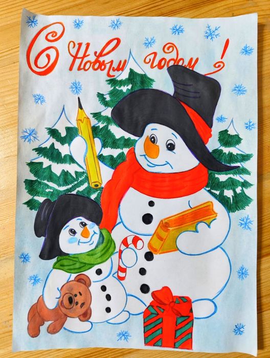 Поделки,рисунки в школу и садик