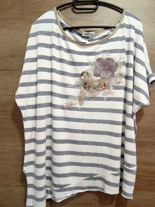 Блуза къс ръкав Lucy